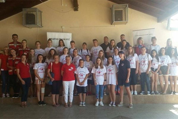 Otvorena 6. Ljetna škola mladih društava Crvenog križa Karlovačke županije